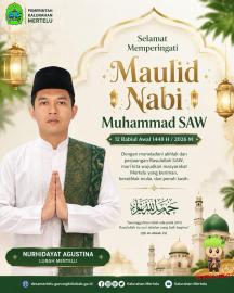 Selamat Memperingati Maulid Nabi Muhammad SAW 1448 H